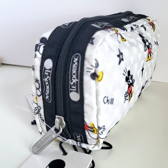 LeSportsac x Disney Mickey Mouse Pouch Purse Cute Cartoon Gift - Picture 2 of 4